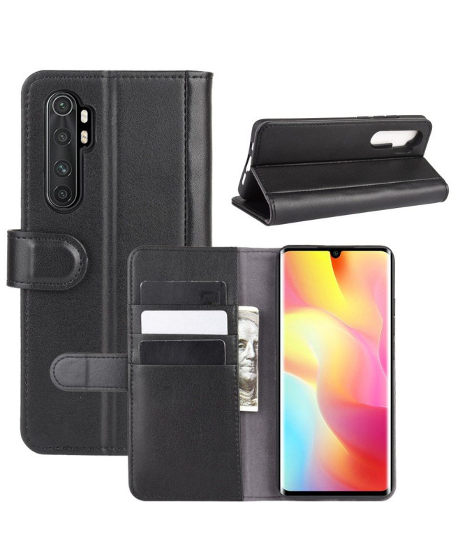 Housse Xiaomi Mi Note 10 Lite Cuir Premium