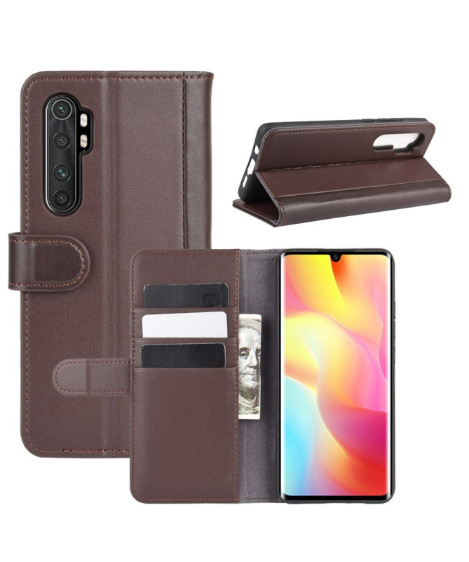 Housse Xiaomi Mi Note 10 Lite Cuir Premium