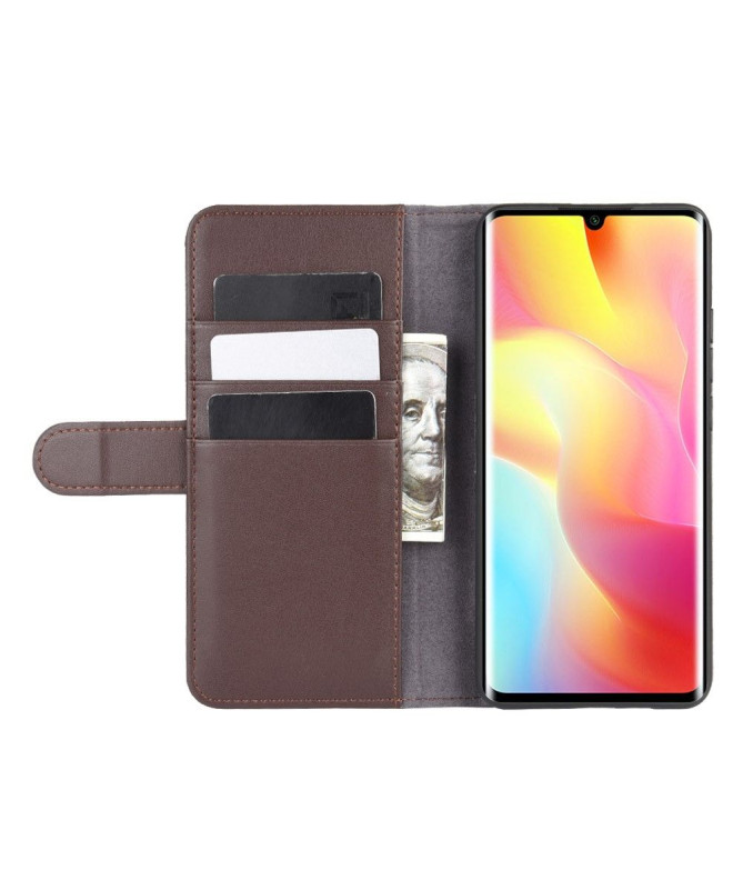 Housse Xiaomi Mi Note 10 Lite Cuir Premium