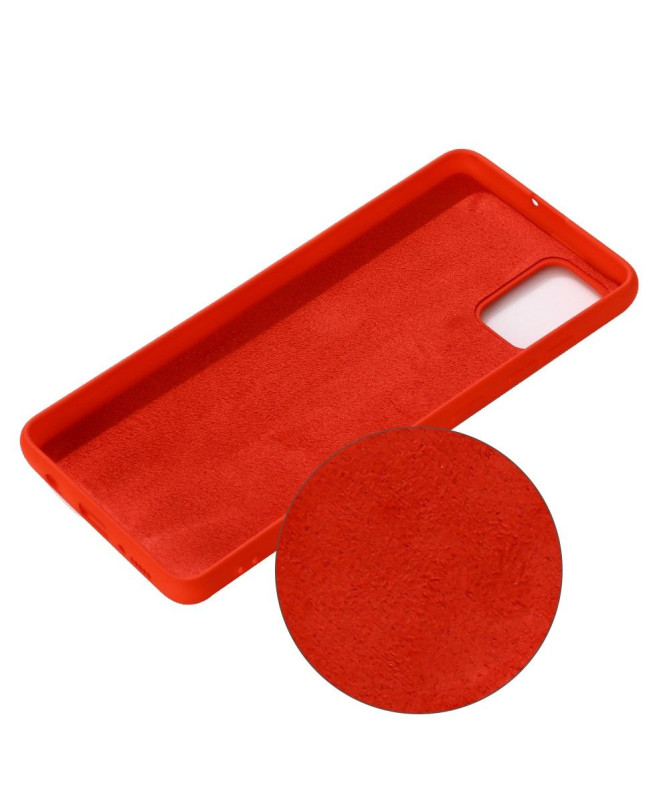 Coque Xiaomi Mi 10 Lite Puro silicone liquide