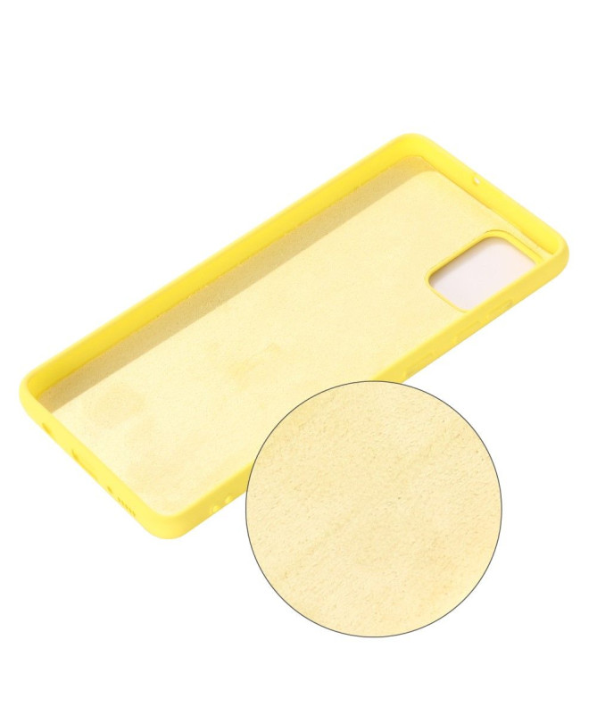 Coque Xiaomi Mi 10 Lite Puro silicone liquide