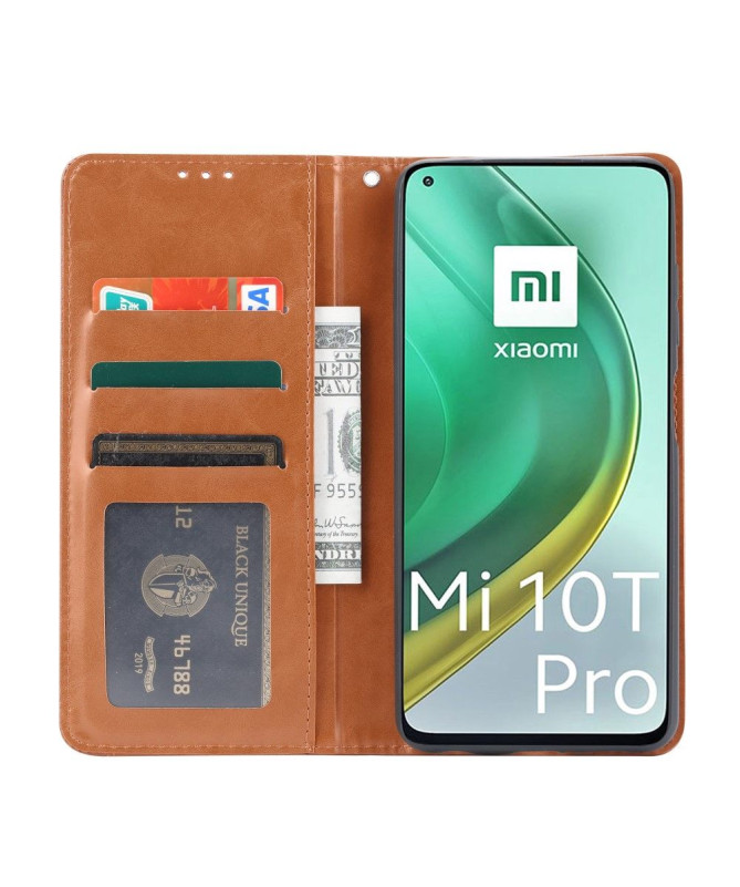 Housse Xiaomi Mi 10T / Mi 10T Pro simili cuir stand case