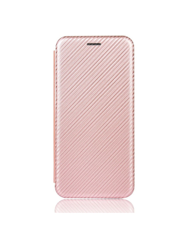 Housse Xiaomi Mi 10T / 10T Pro simili cuir style fibre de carbone