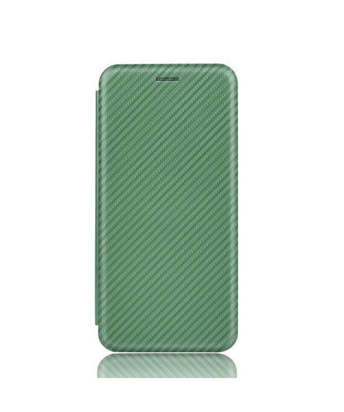 Housse Xiaomi Mi 10T / 10T Pro simili cuir style fibre de carbone