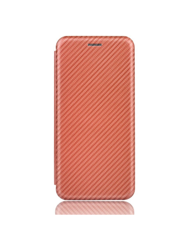Housse Xiaomi Mi 10T / 10T Pro simili cuir style fibre de carbone