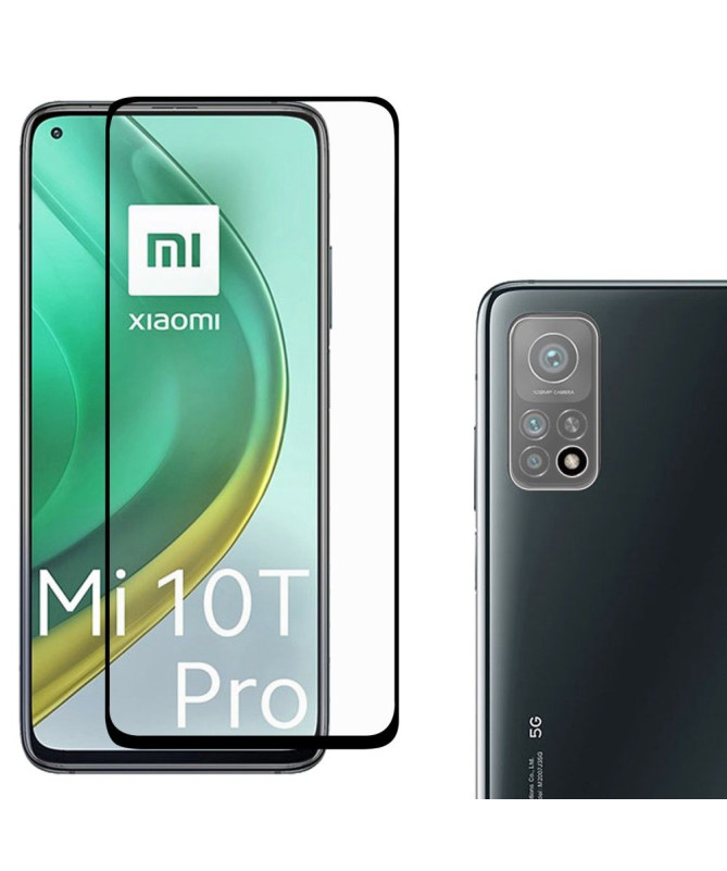 Pack films protecteurs écran + lentille en verre trempé pour Xiaomi Mi 10T Pro