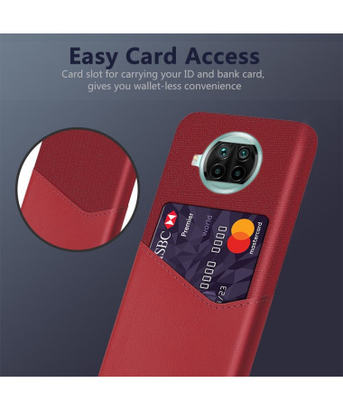 Coque Xiaomi Mi 10T Lite Olympus Effet Cuir Rouge - photo 10