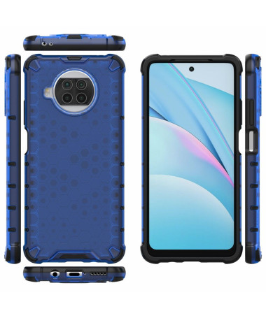 Coque Xiaomi Mi 10T Lite Design Nid d'abeille Bleu - photo 21