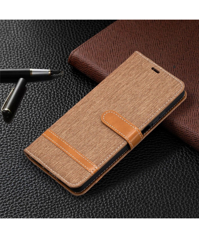 Housse Xiaomi Mi 10T Lite revêtement tissu