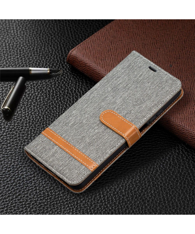 Housse Xiaomi Mi 10T Lite revêtement tissu