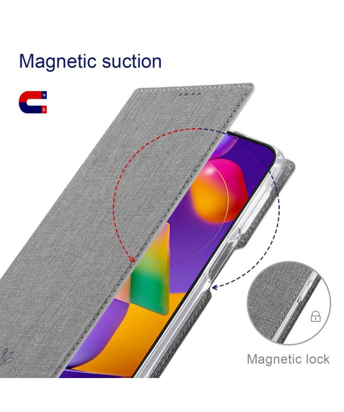 Housse Xiaomi Mi 10T Lite croisillons fonction support