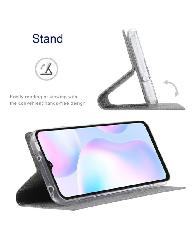 Housse Xiaomi Mi 10T Lite croisillons fonction support