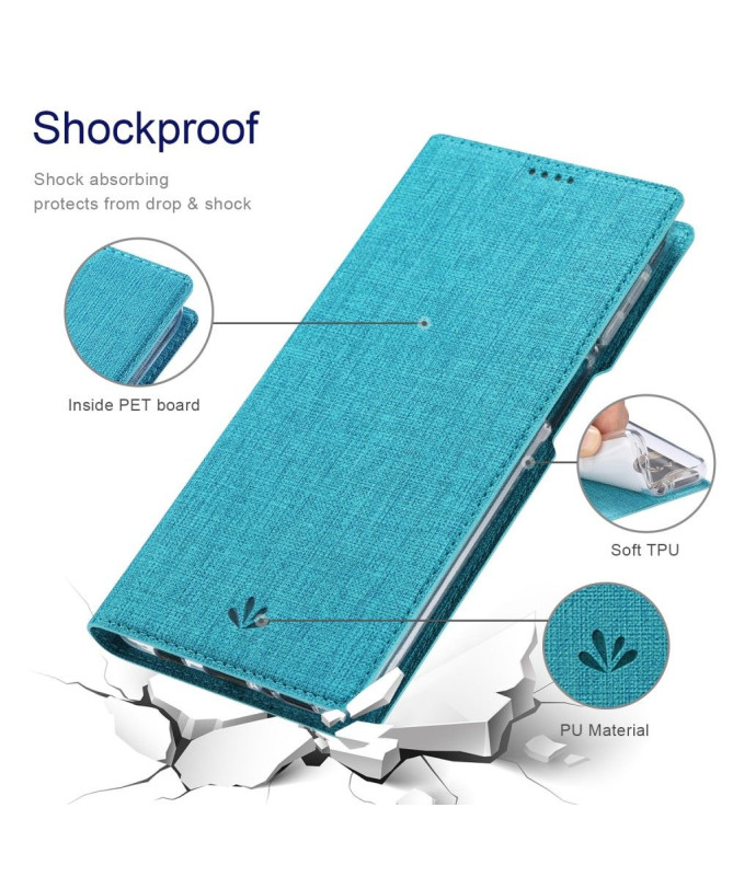 Housse Xiaomi Mi 10T Lite croisillons fonction support