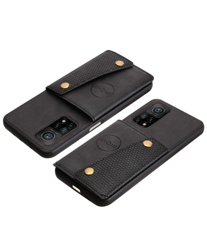 Coque Xiaomi Mi 10T / 10T Pro simili cuir multi rangements pour cartes