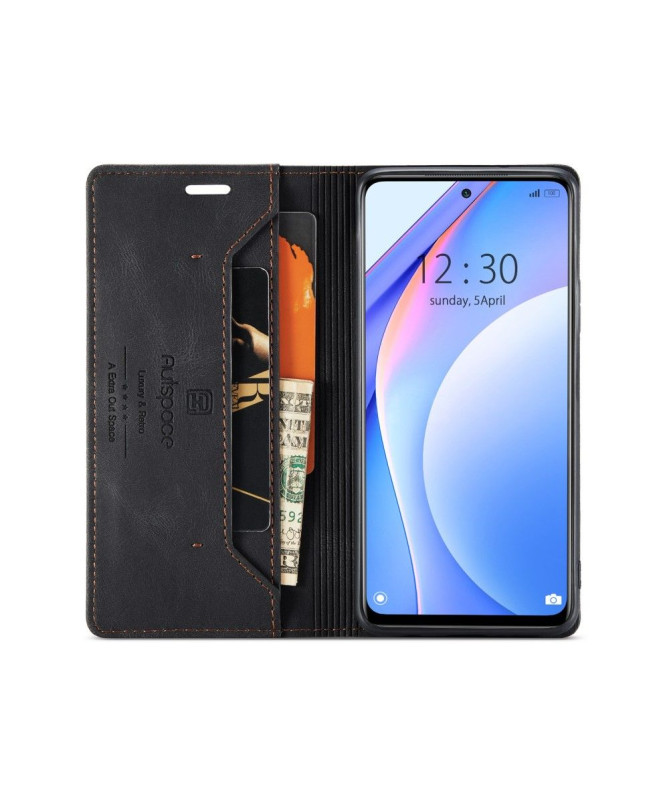 Housse Xiaomi Mi 10T Lite AUTSPACE Simili Cuir