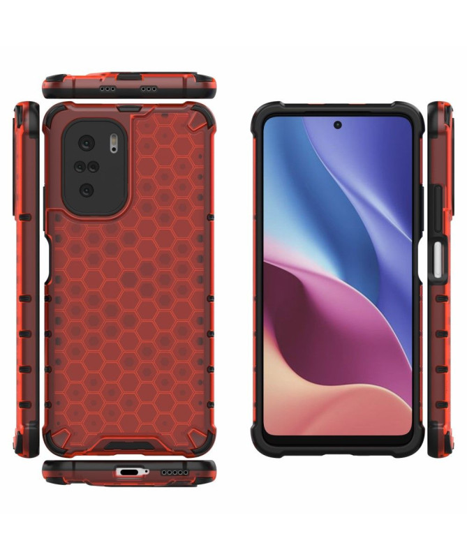 Coque Xiaomi Mi 11i / Poco F3 Design Nid d'abeille