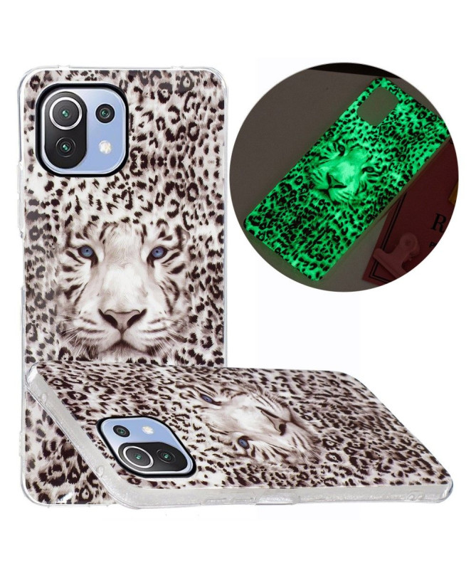 Xiaomi 11 Lite 5G NE / Mi 11 Lite / 5G - Coque Luminous Panthère des n