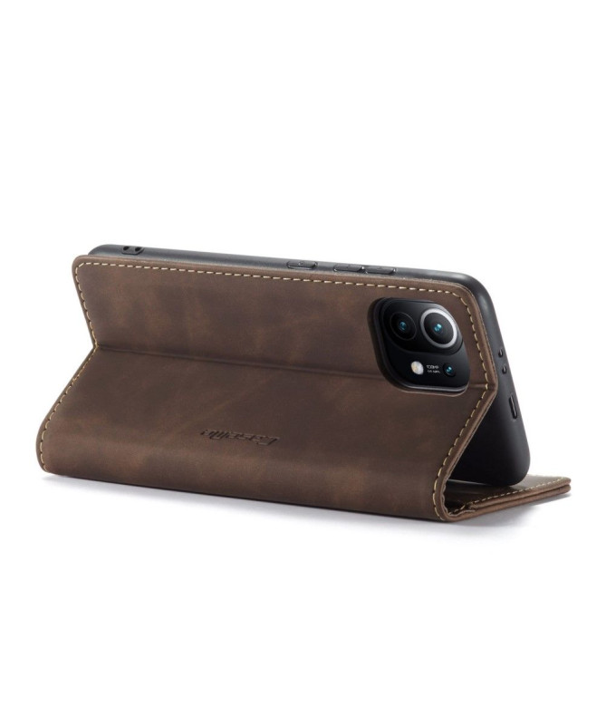 Housse Xiaomi Mi 11 Golias imitation cuir rétro