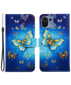 Housse Xiaomi 11 Lite 5G NE / Mi 11 Lite / Lite 5G Golden Butterfly