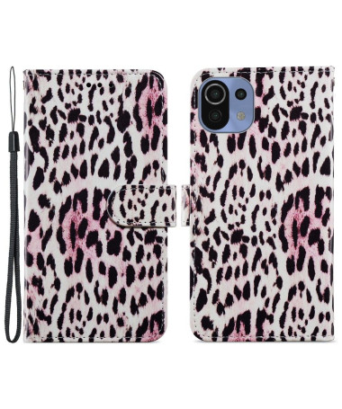 Housse Xiaomi 11 Lite 5G NE / Mi 11 Lite / Lite 5G Motif Leopard