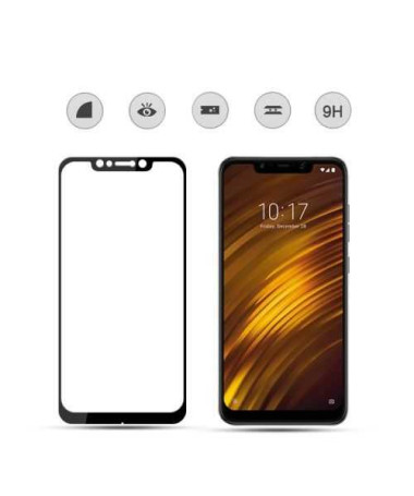 Xiaomi Pocophone F1 - Protection d’écran Verre Trempé Full Size - Noir