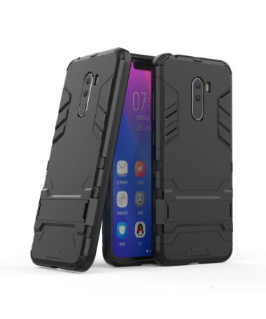 Coque Xiaomi Pocophone F1 Cool guard antichoc avec support intégré