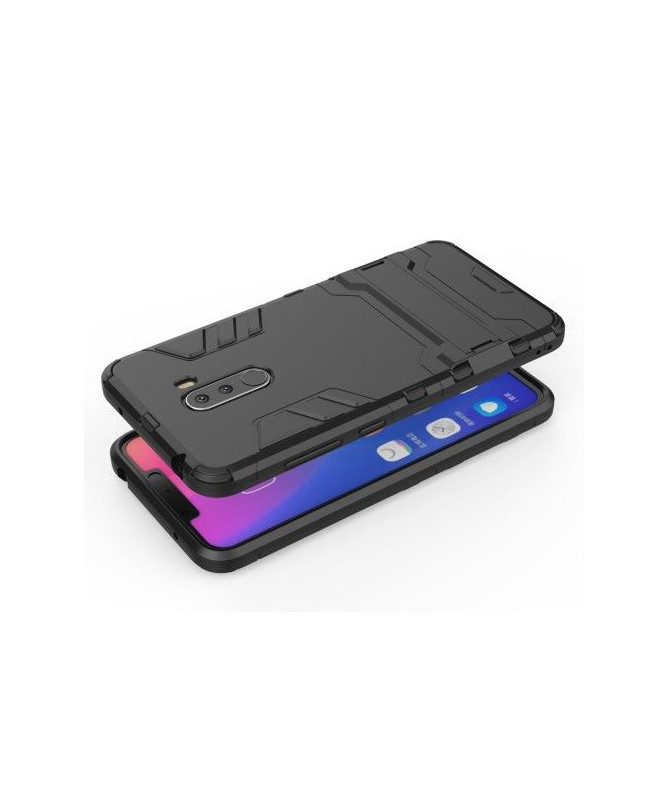 Coque Xiaomi Pocophone F1 Cool guard antichoc avec support intégré