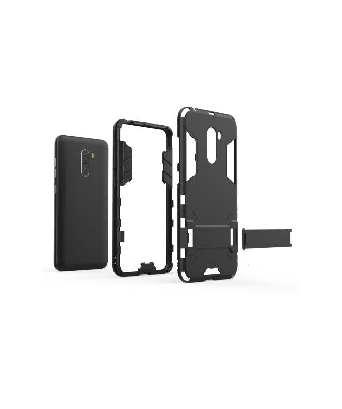 Coque Xiaomi Pocophone F1 Cool guard antichoc avec support intégré