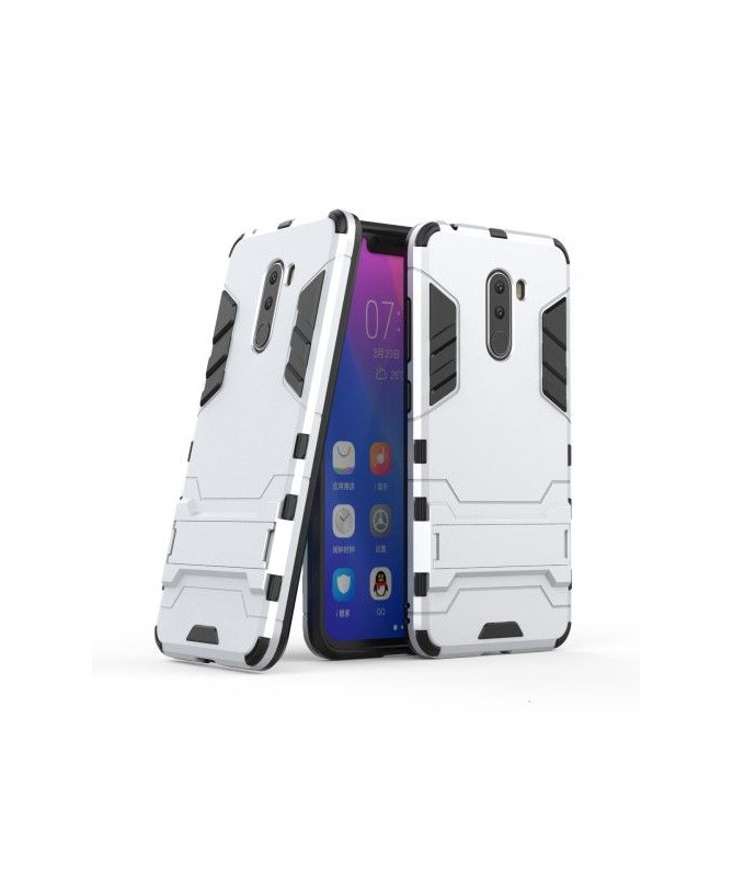 Coque Xiaomi Pocophone F1 Cool guard antichoc avec support intégré