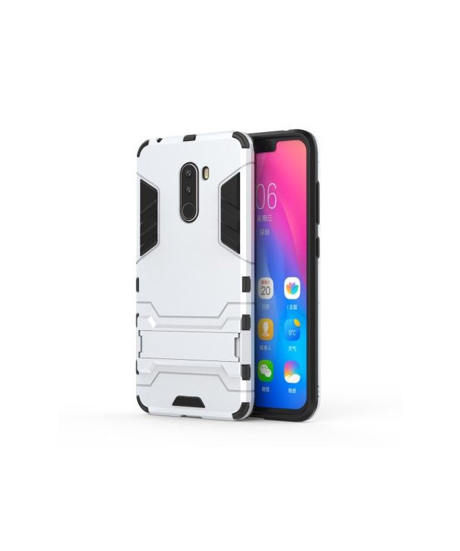 Coque Xiaomi Pocophone F1 Cool guard antichoc avec support intégré