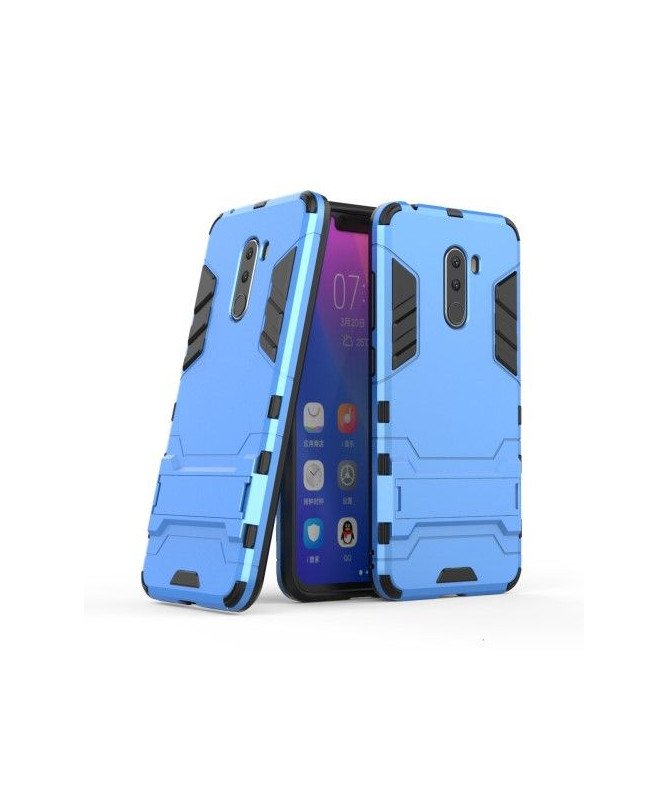 Coque Xiaomi Pocophone F1 Cool guard antichoc avec support intégré