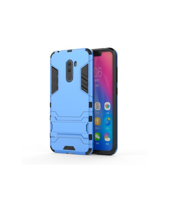 Coque Xiaomi Pocophone F1 Cool guard antichoc avec support intégré