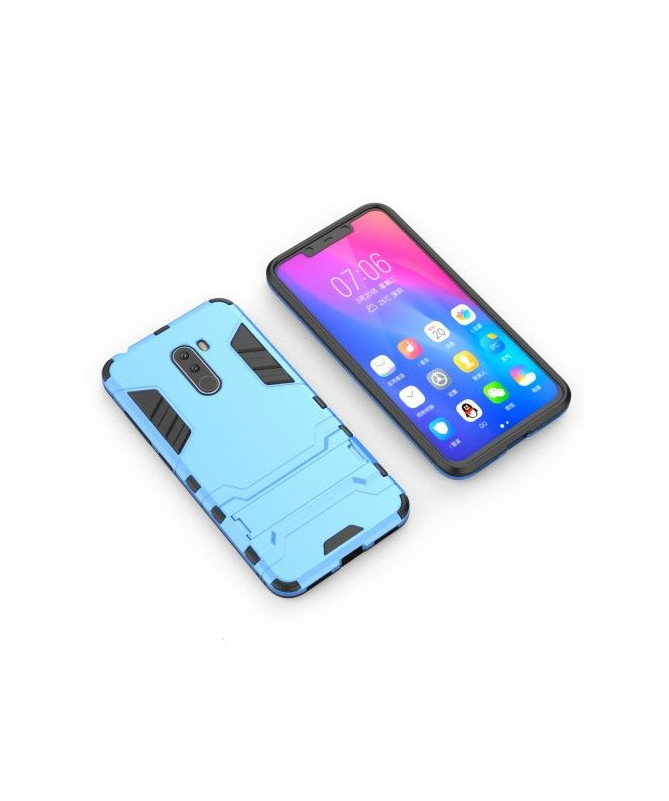 Coque Xiaomi Pocophone F1 Cool guard antichoc avec support intégré