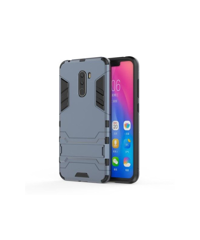 Coque Xiaomi Pocophone F1 Cool guard antichoc avec support intégré