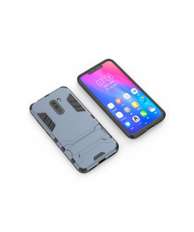 Coque Xiaomi Pocophone F1 Cool guard antichoc avec support intégré