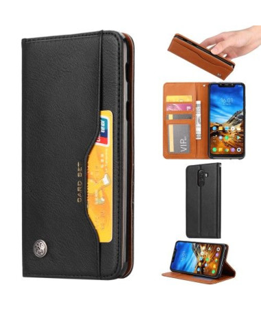 Housse Xiaomi Pocophone F1 Cuir Stand Case