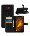 Housse Xiaomi Pocophone F1 Style cuir porte-cartes