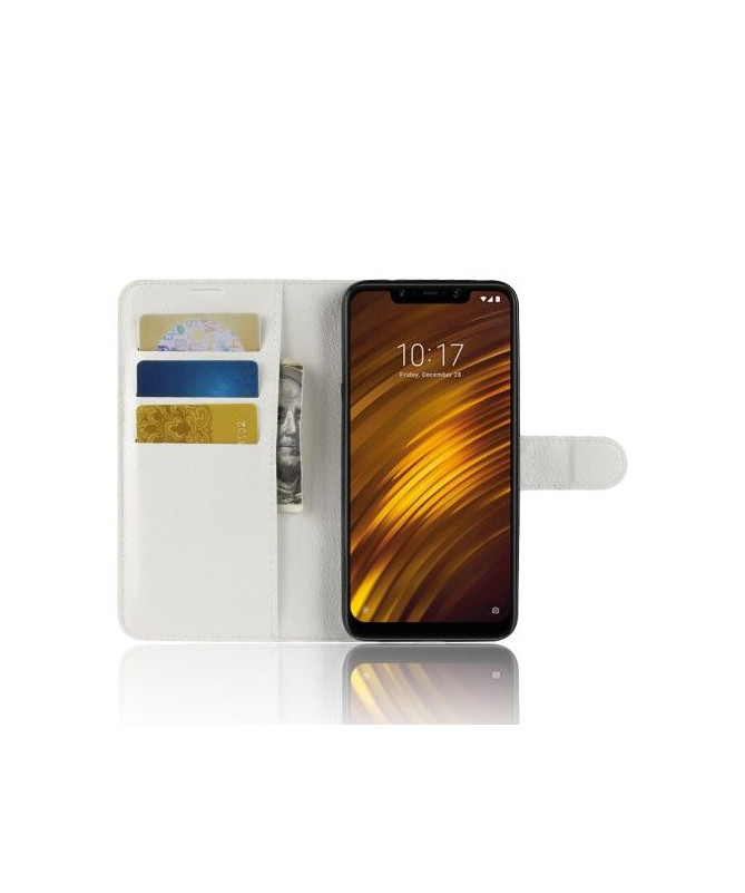 Housse Xiaomi Pocophone F1 Style cuir porte-cartes