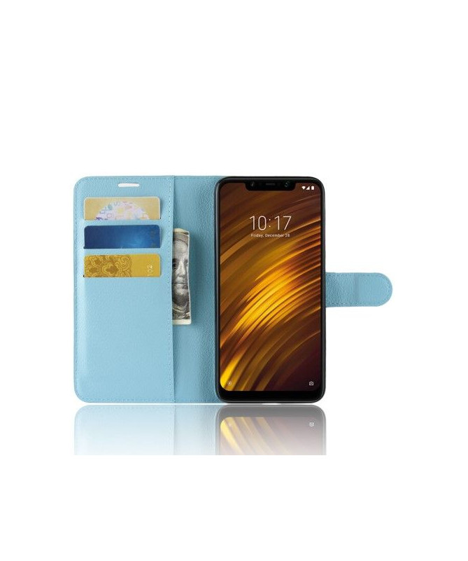 Housse Xiaomi Pocophone F1 Style cuir porte-cartes