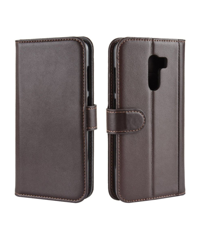 Étui Xiaomi Pocophone F1 en cuir premium porte cartes