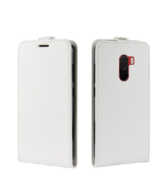 Xiaomi Pocophone F1 - Étui simili cuir avec rabat verticale