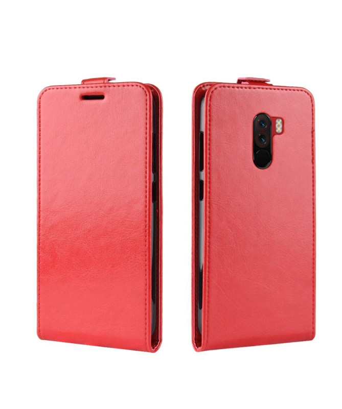 Xiaomi Pocophone F1 - Étui simili cuir avec rabat verticale