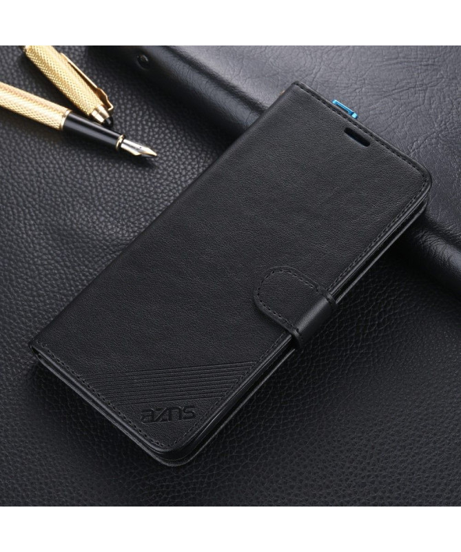 Housse Xiaomi Poco F2 Pro AZNS Retro Effet Cuir