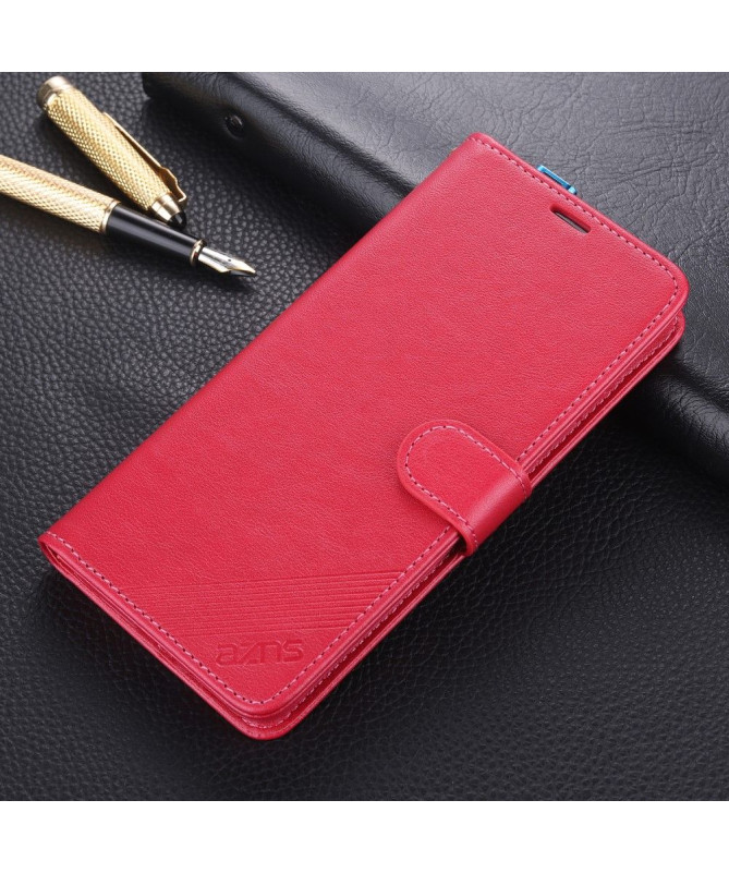 Housse Xiaomi Poco F2 Pro AZNS Retro Effet Cuir