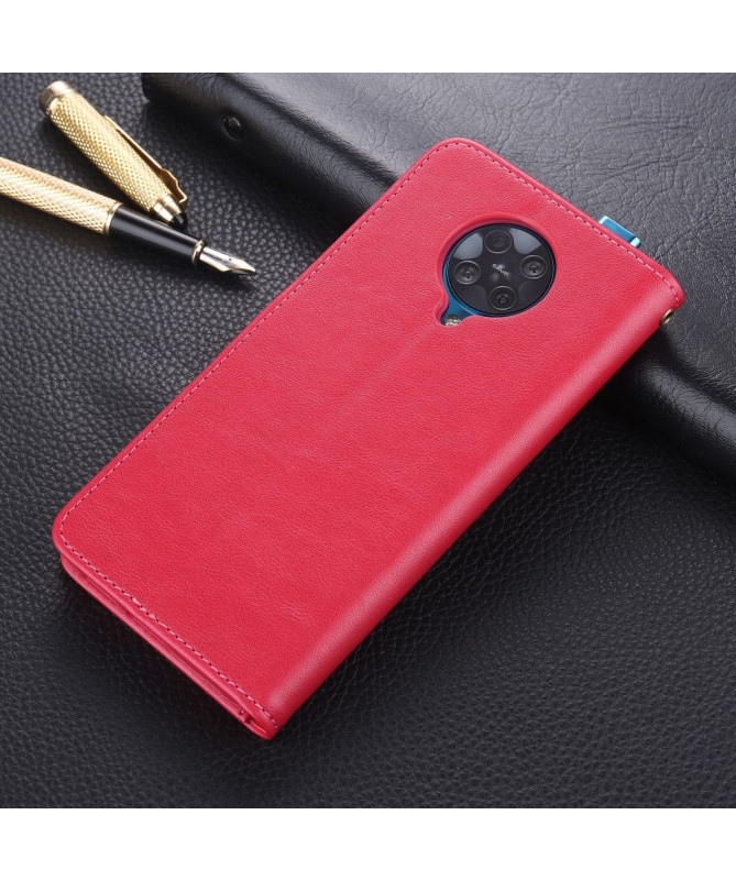 Housse Xiaomi Poco F2 Pro AZNS Retro Effet Cuir