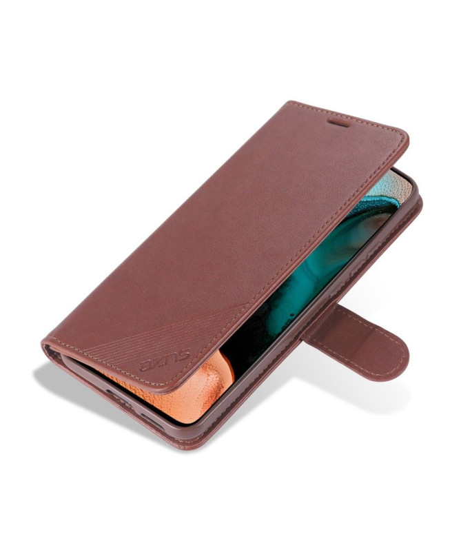 Housse Xiaomi Poco F2 Pro AZNS Retro Effet Cuir
