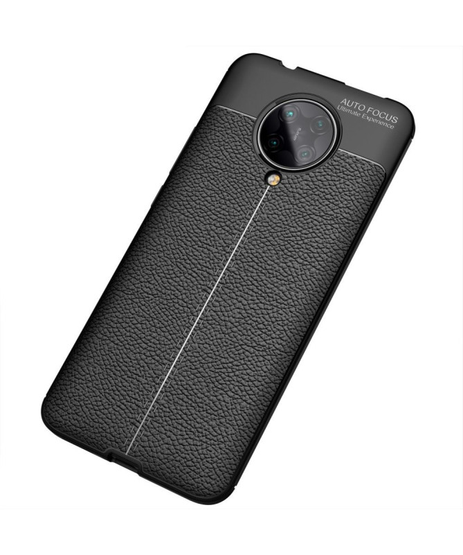 Coque Xiaomi Poco F2 Pro Gel Finition Simili Cuir