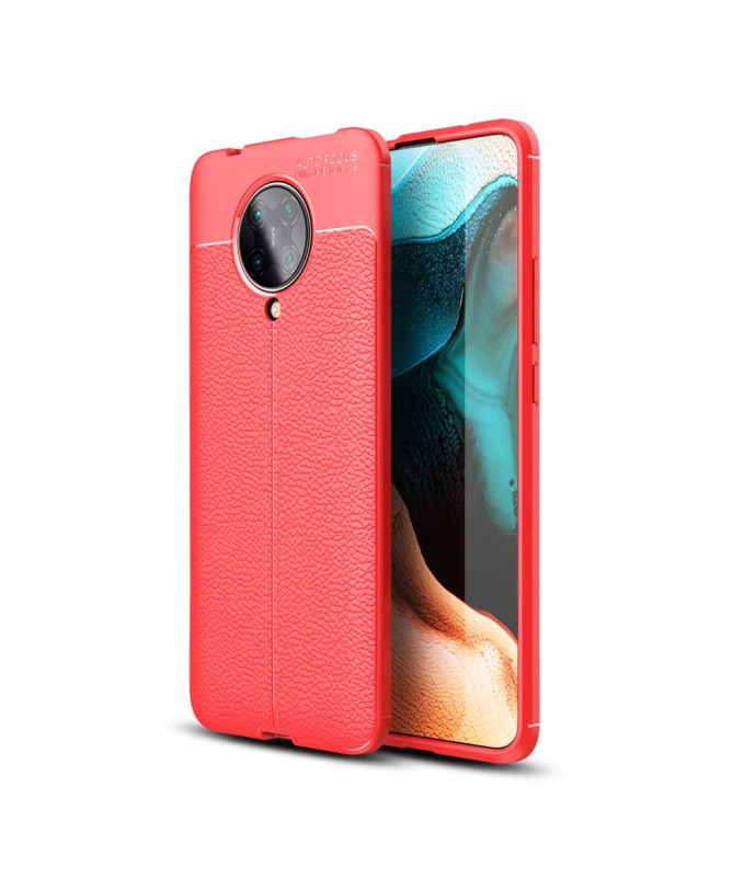 Coque Xiaomi Poco F2 Pro Gel Finition Simili Cuir