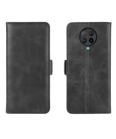 Housse Xiaomi Poco F2 Pro revêtement simili cuir mat