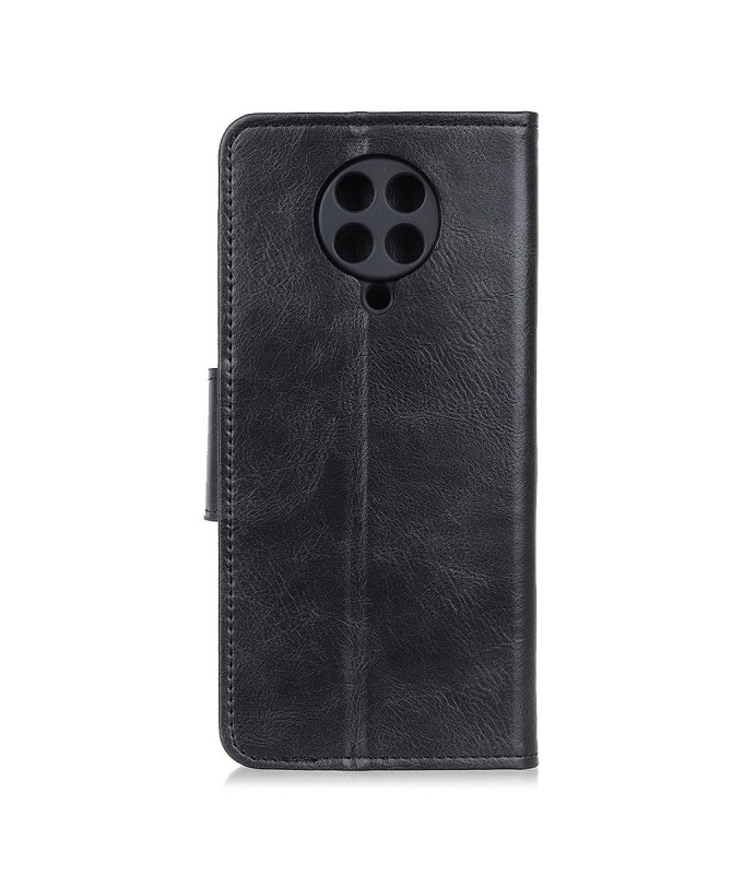 Étui Folio Xiaomi Poco F2 Pro Simili Cuir avec Fonction Support